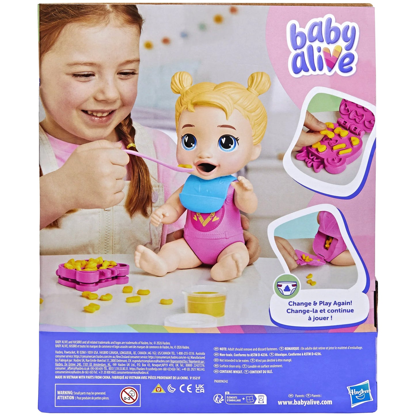 Baby Alive - Dinnertime Creations Blonde Hair Harper - Hasbro