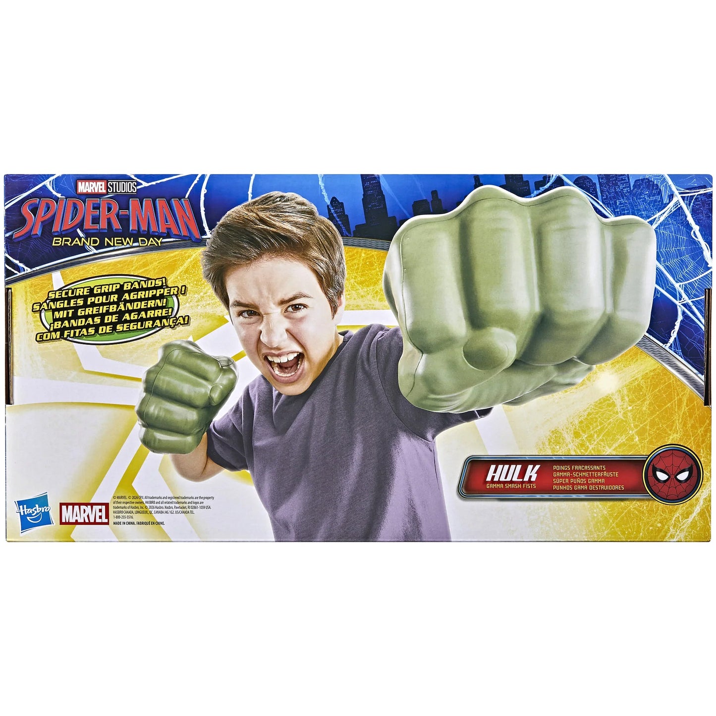 Marvel - Spider-Man Brand New Day Hulk Gamma Smash Fists - Hasbro