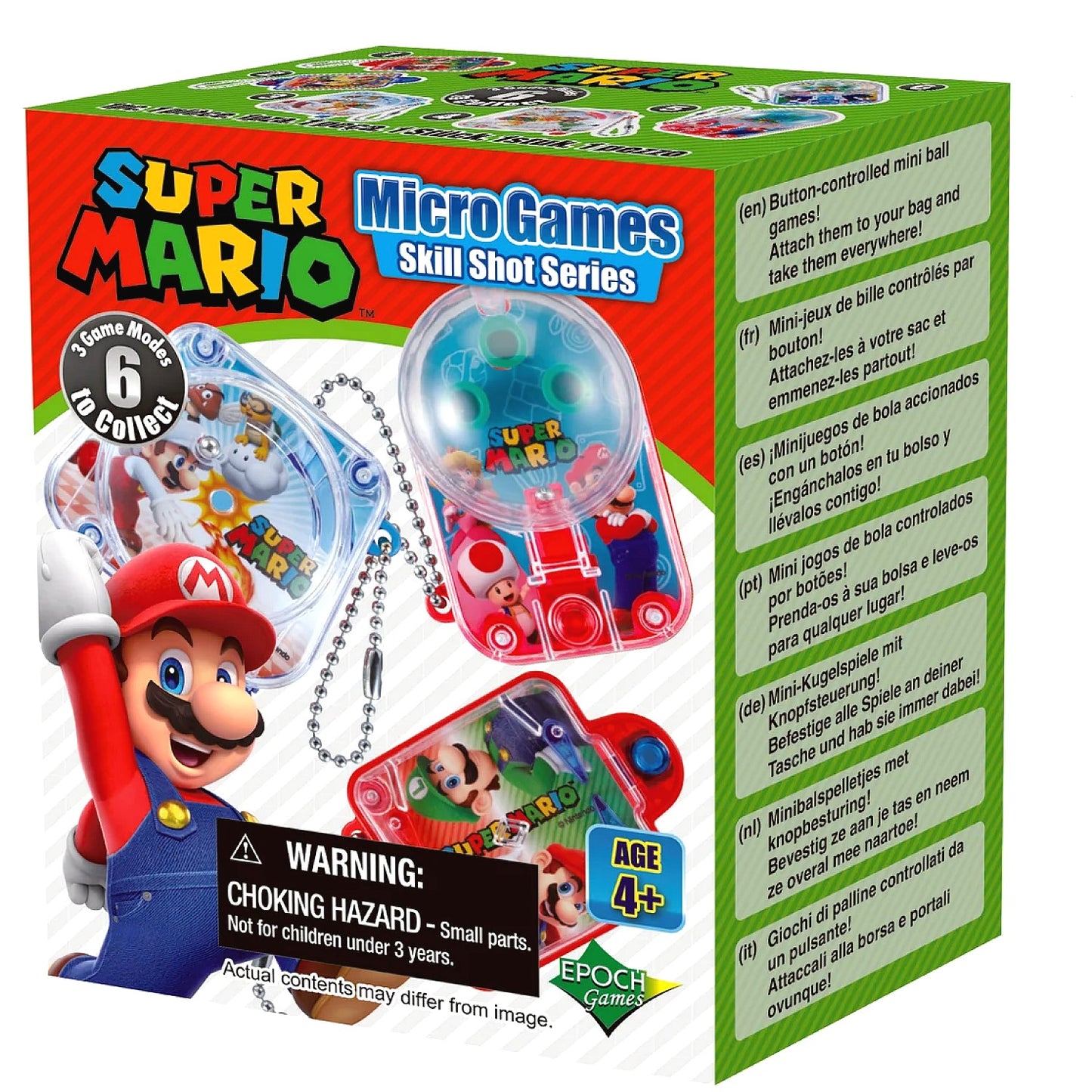 Epoch Games - Super Mario Micro Games Skill Shot Series Blind Box