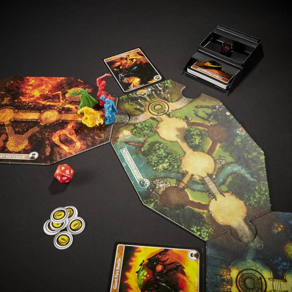 Dungeons & Dragons Adventure Begins Cooperative Fantasy Board Game Hasbro