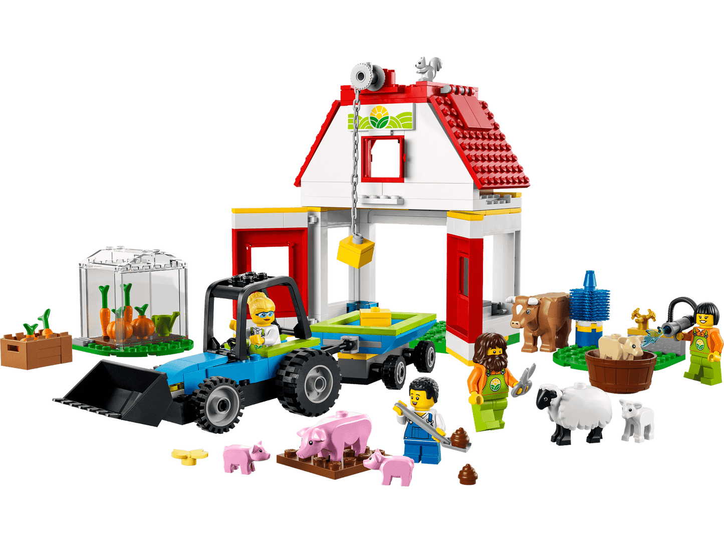 LEGO 60346 Barn & Farm Animals - City Farm 4+