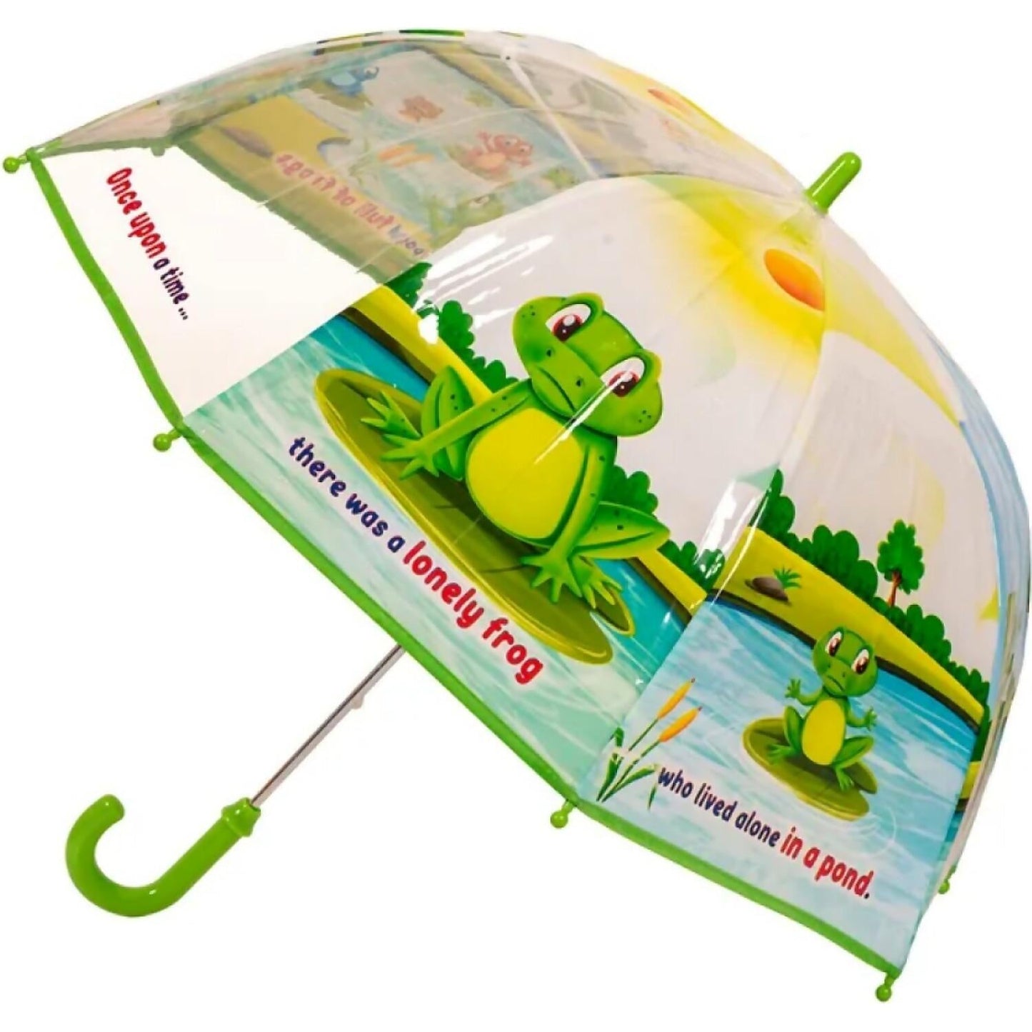Fun Brellerz - Lonely Frog Once Upon A Time Kids Dome Umbrella