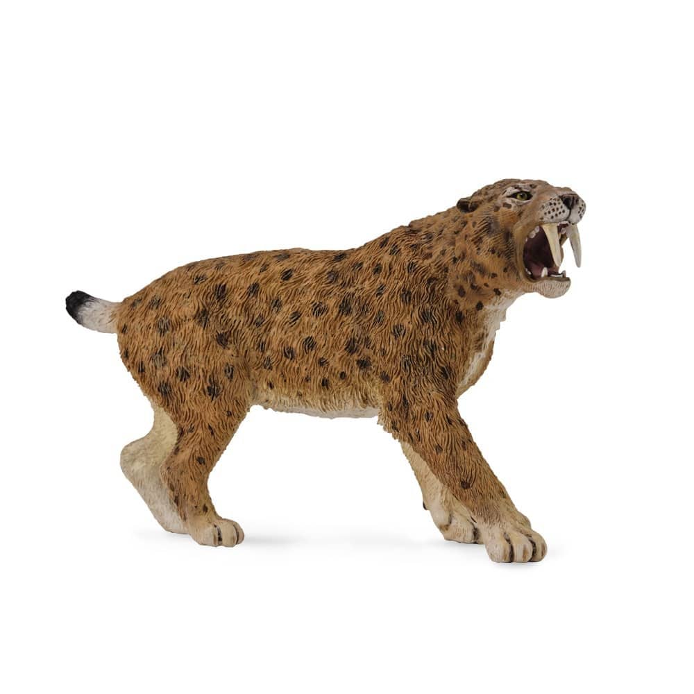 CollectA - Smilodon Sabre Tooth Tiger Extra Large Animal Figurine