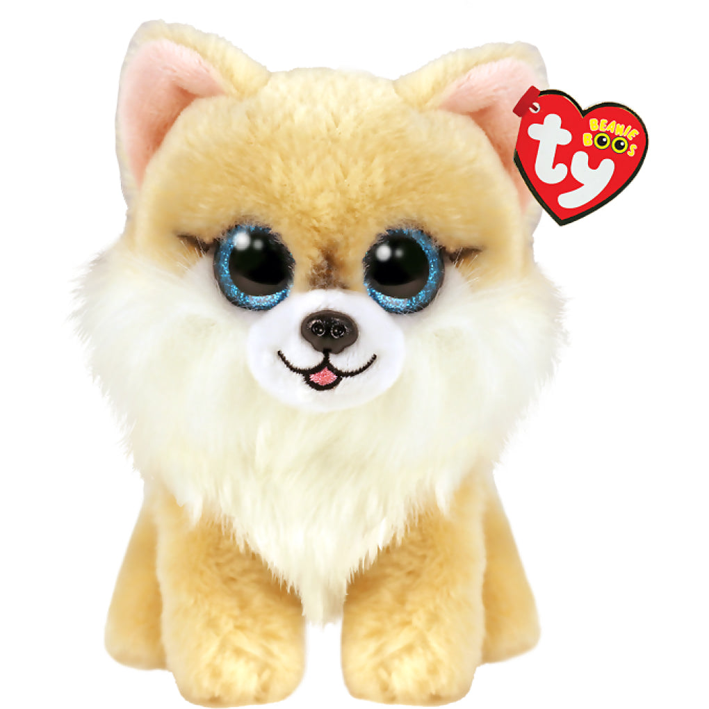 Ty - Beanie Boos - Honeycomb Tan Dog Small 15cm