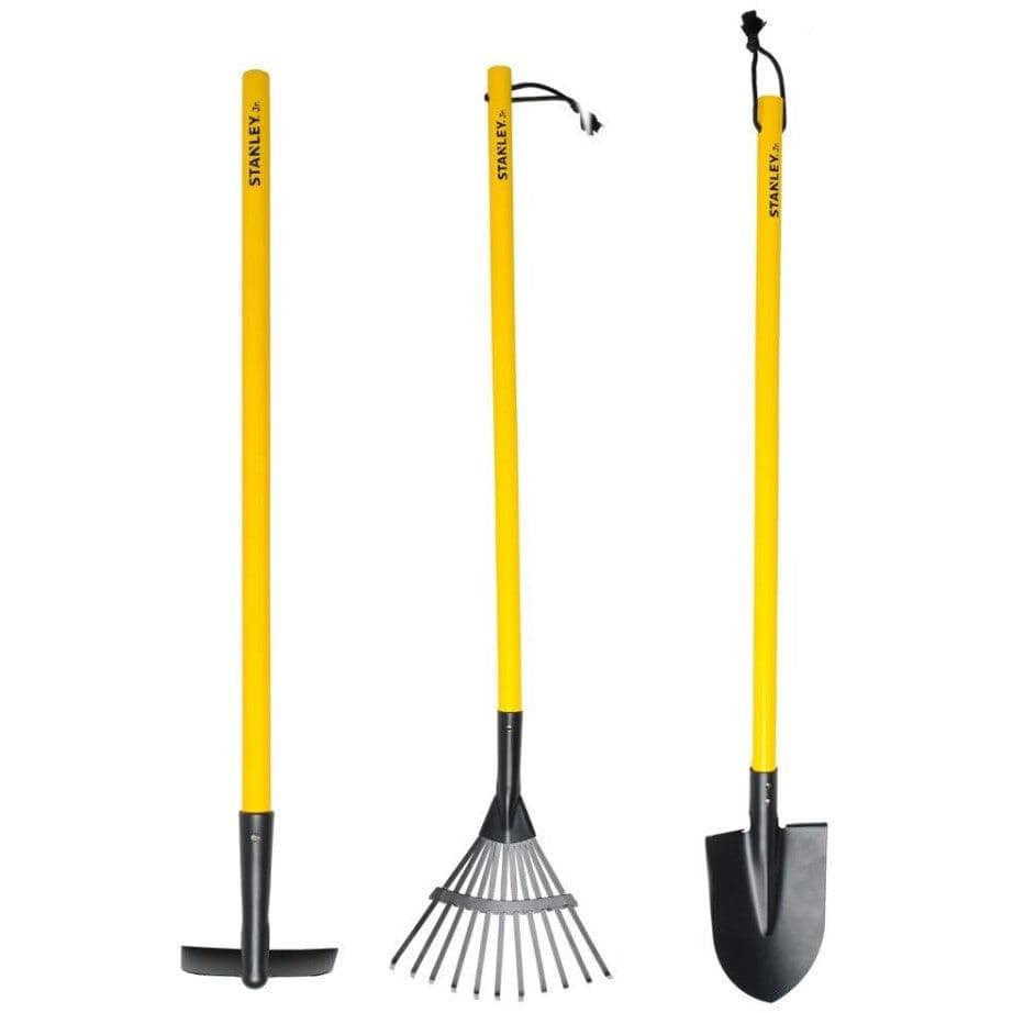 Stanley Jr - 3 Piece Toy Garden Tools With Long Handle