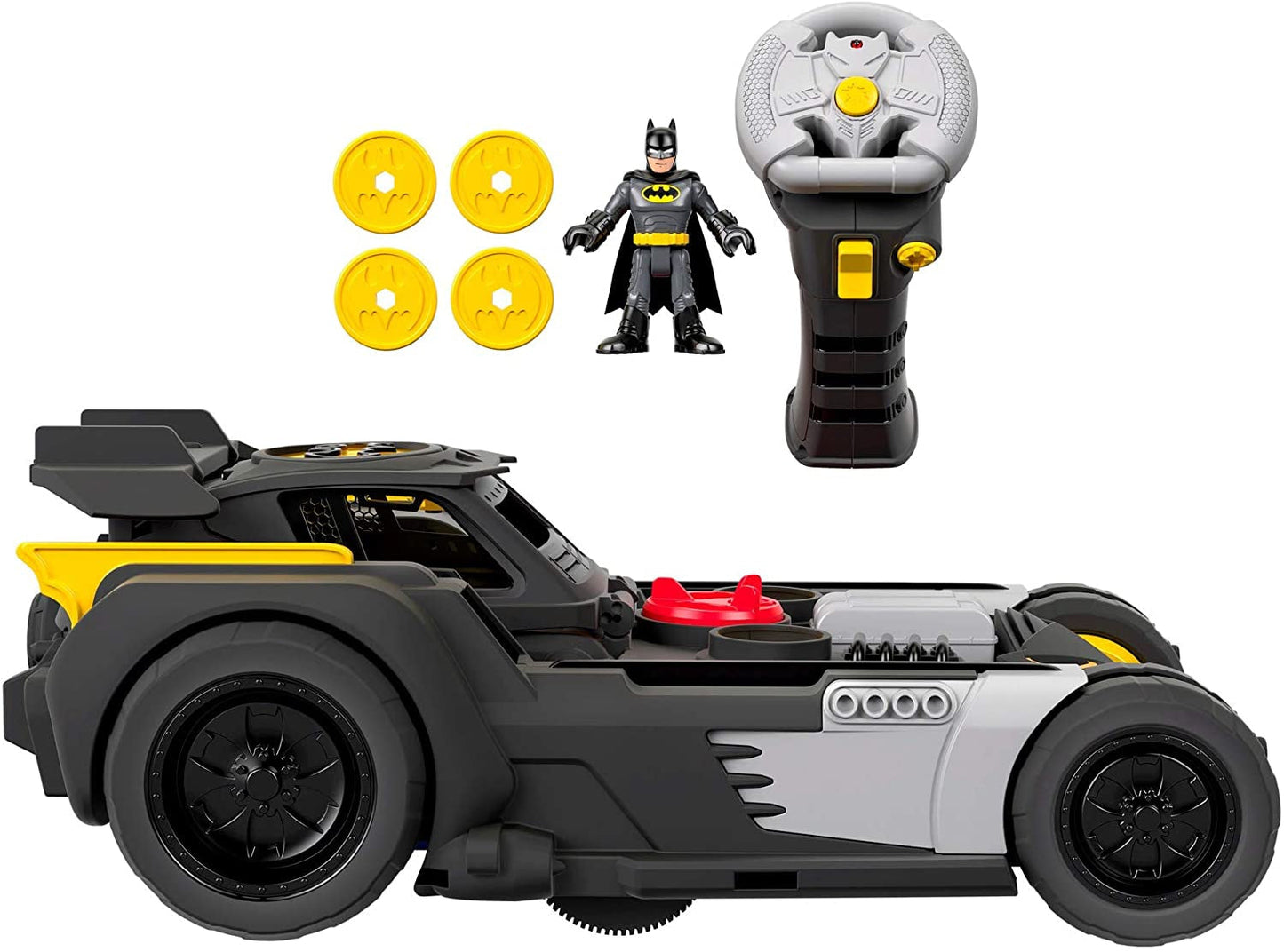 Imaginext - Dc Super Friends Transforming Batmobile R/c Fisher-Price