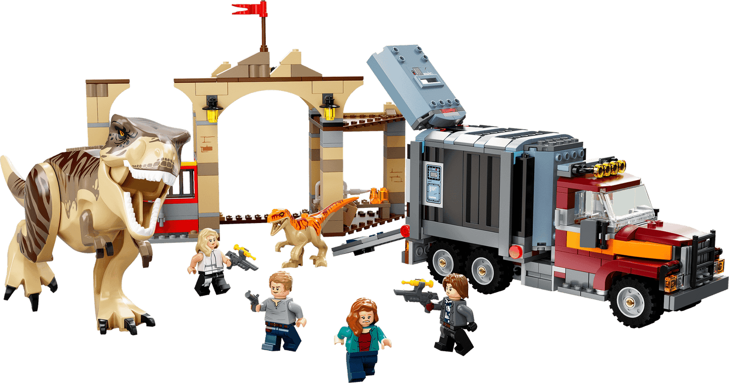 LEGO 76948 T. rex & Atrociraptor Dinosaur Breakout - Jurassic World