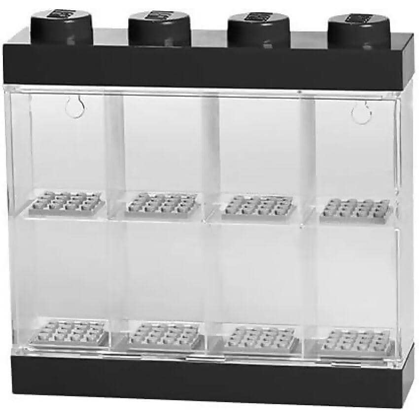 LEGO Minifigure Display Case 8 - Black - Room Copenhagen