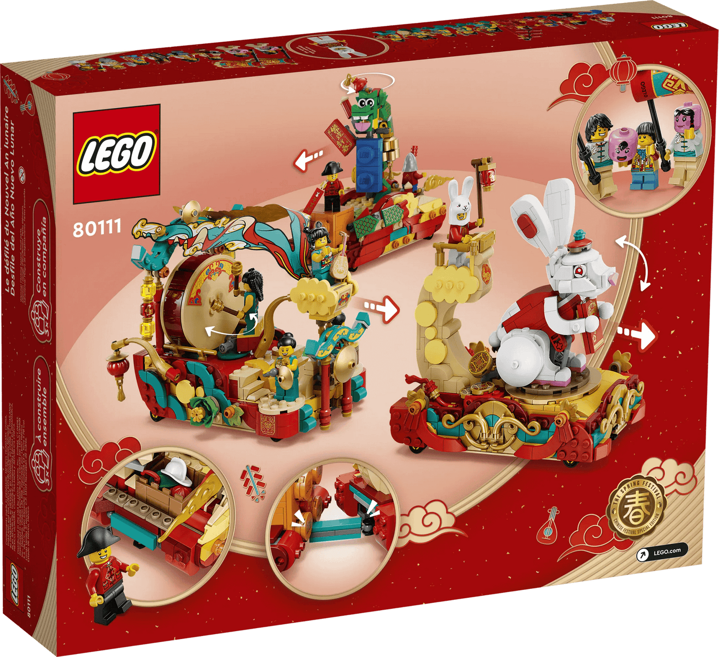 LEGO 80111 Lunar New Year Parade - Chinese Festivals