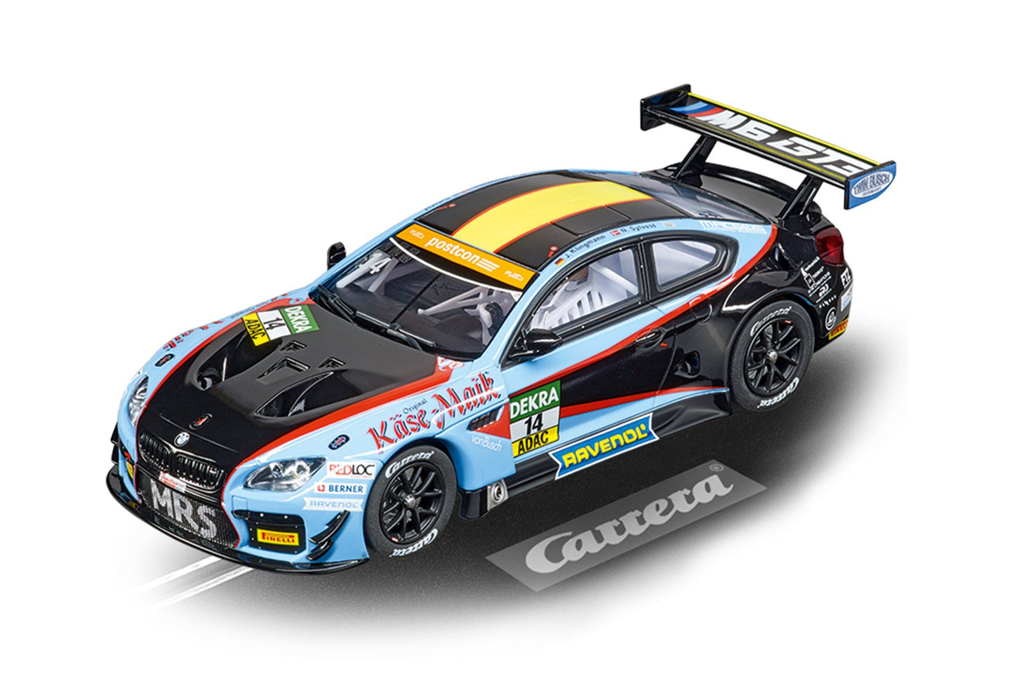 Carrera - Evolution BMW M6 GT3 Molitor Racing No14 Suit Scalextric