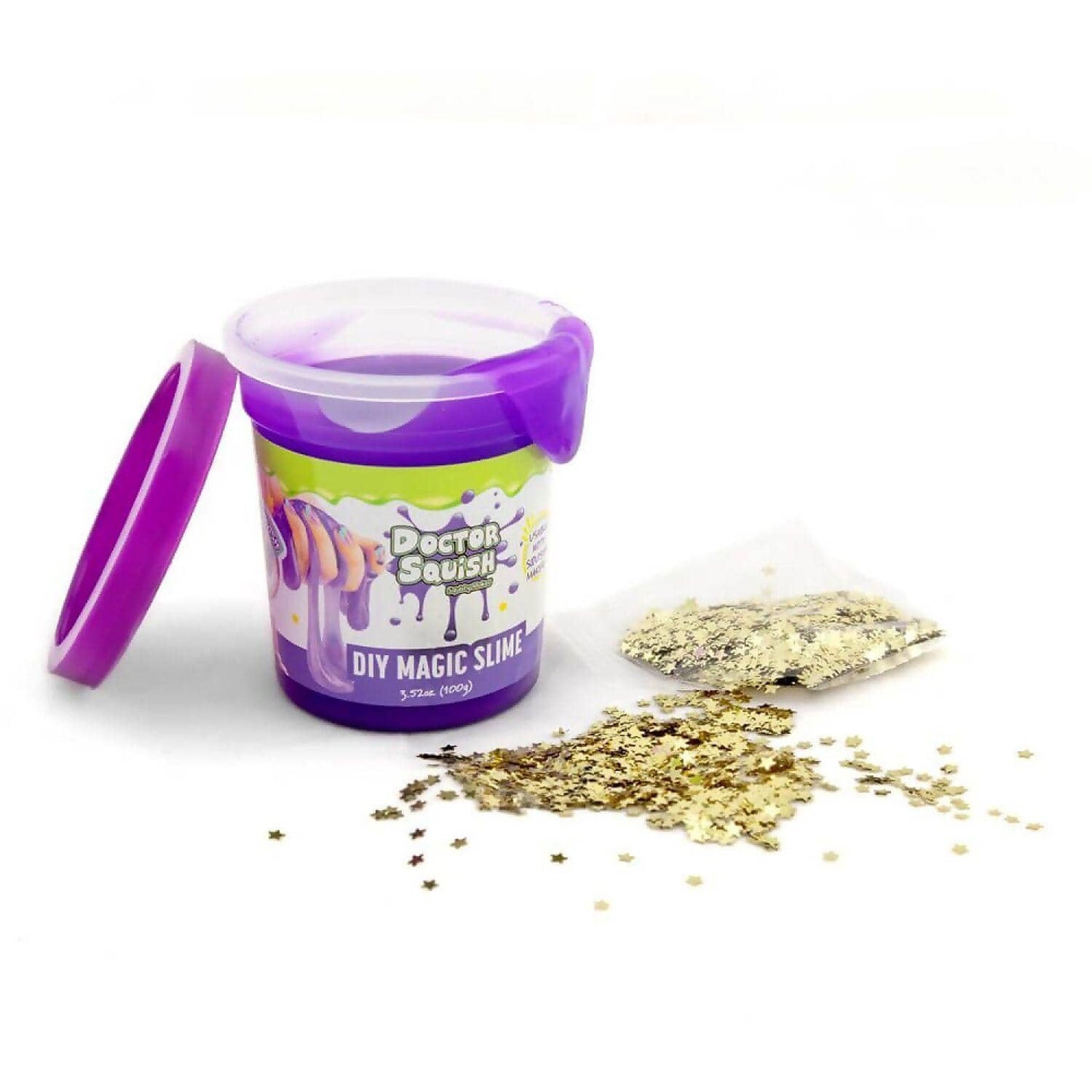 Doctor Squish Diy Magic Slime Purple