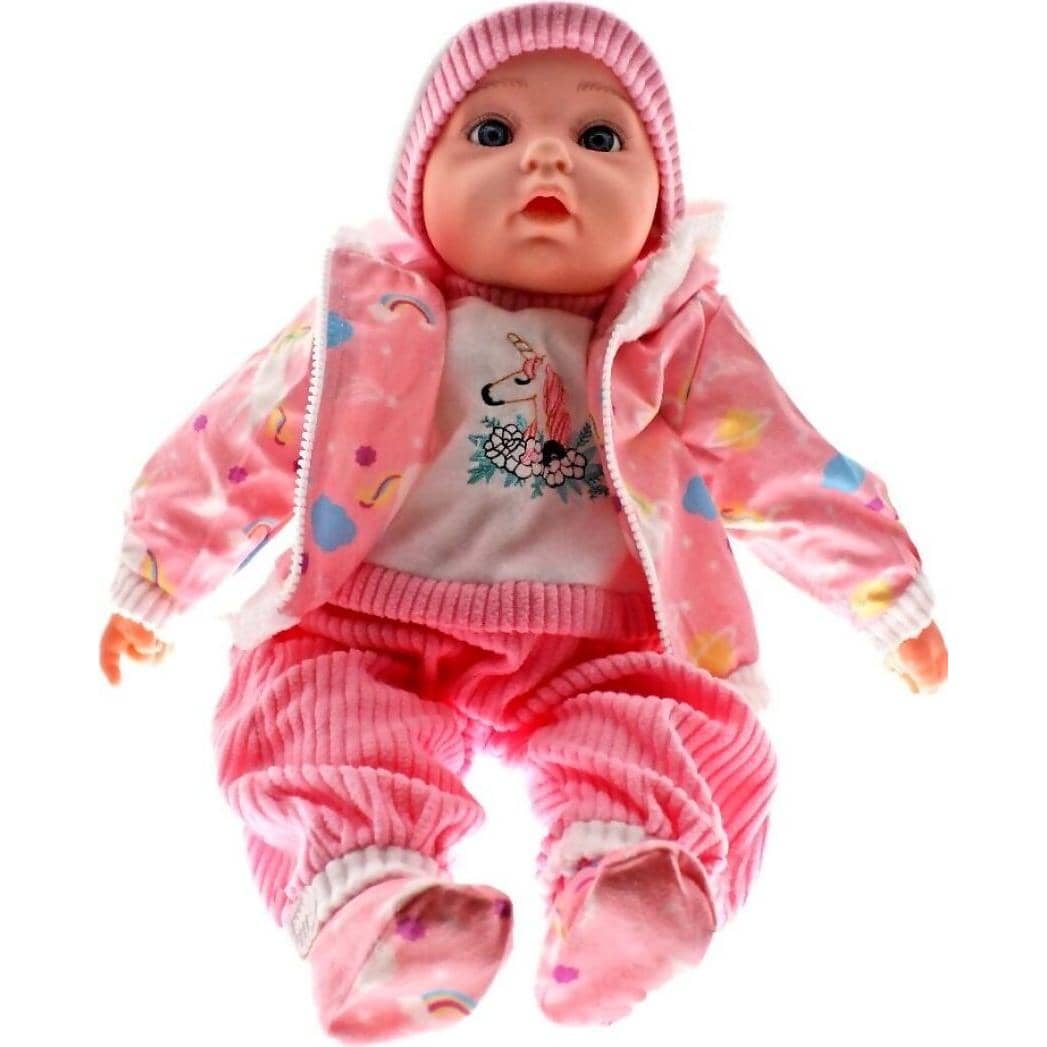 Cotton Candy - Baby Doll Lucy - Pink Unicorn Top