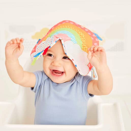 Early Learning Centre Blossom Farm Rainbow Blankie