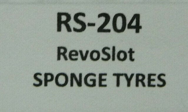 BRM SLOT RS-204 RevoSlot Sponge Tyres