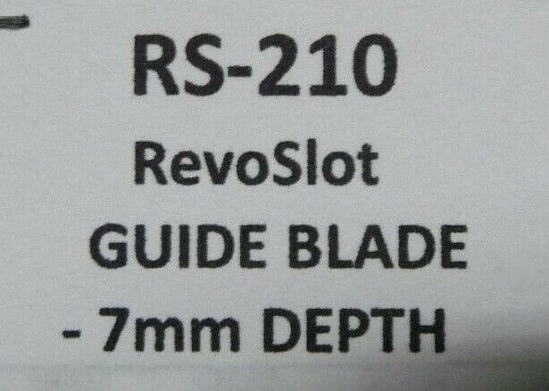 BRM SLOT RS-210 RevoSlot Guide Blade - 7mm depth