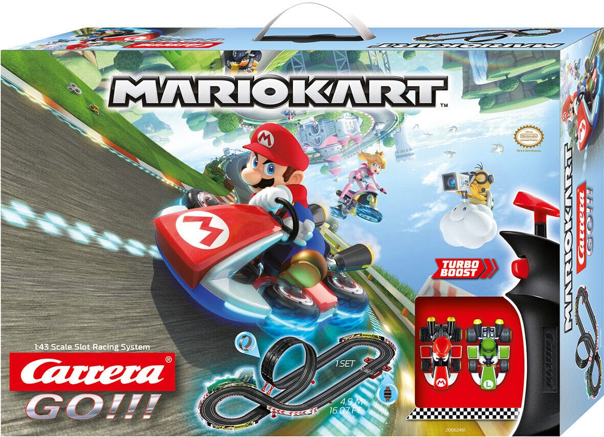 Carrera GO!!! 1:43 Mario Kart Slot Racing System - Slot Car Set
