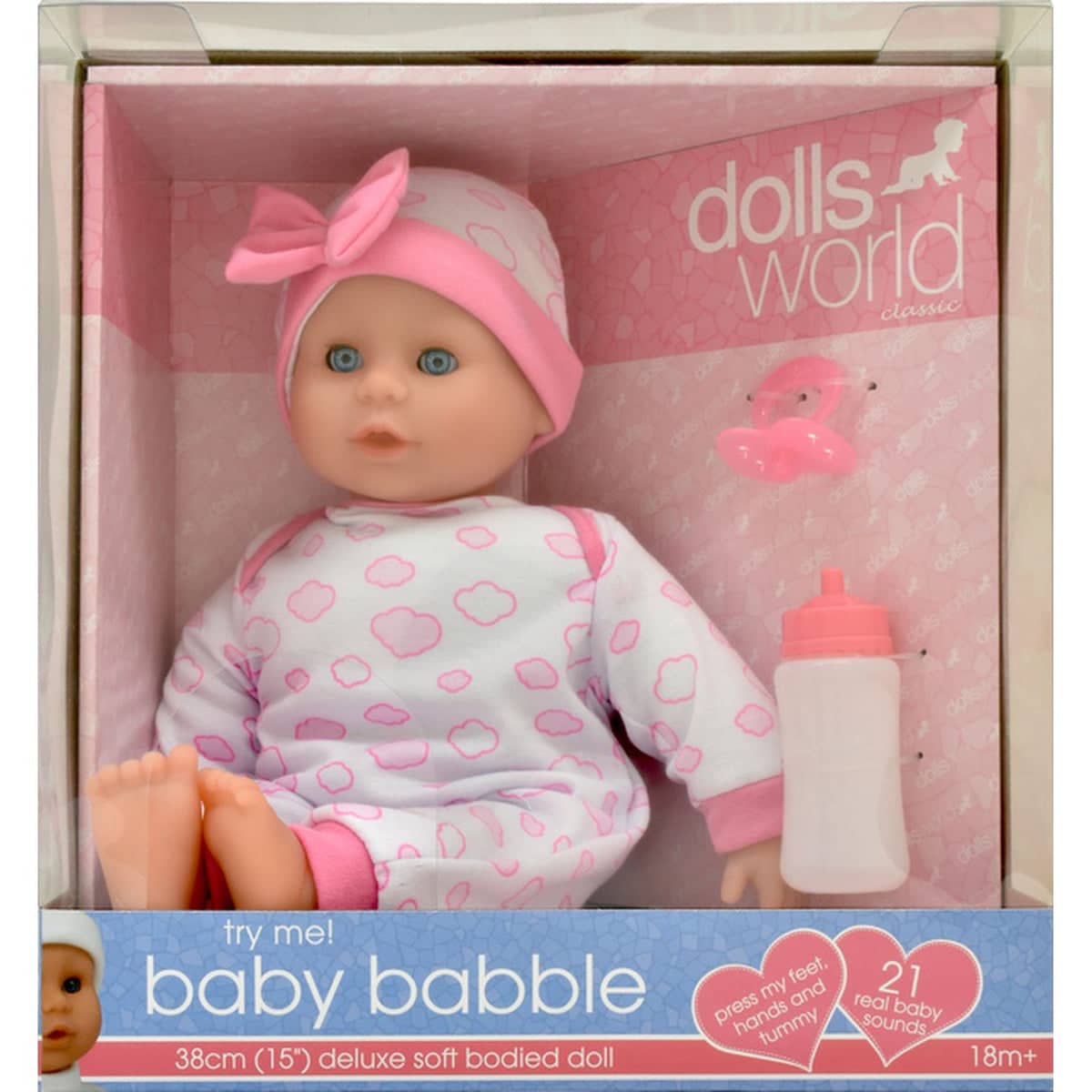 DollsWorld - Baby Babble 38cm