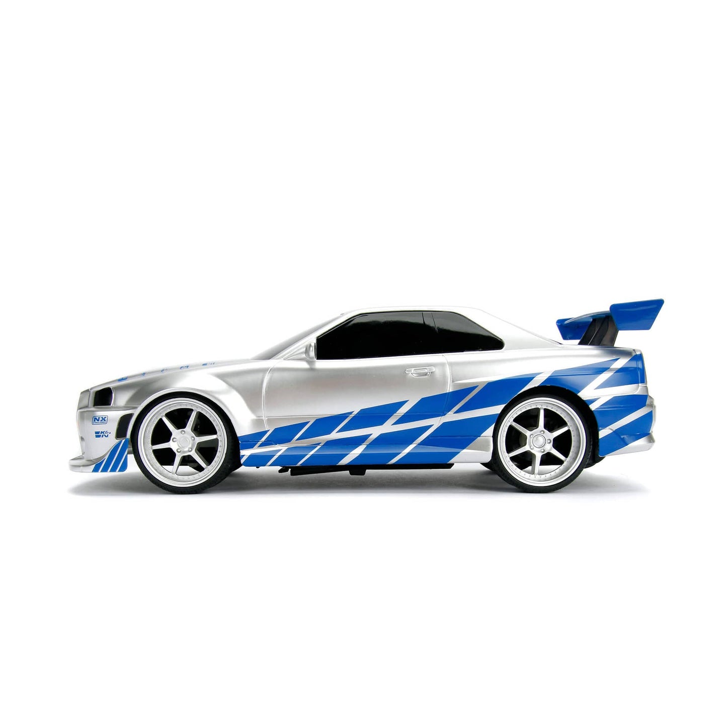 Fast & Furious Rc Brian's 2002 Nissan Skyline Gt-r (bnr34) (1:16) Remote Control