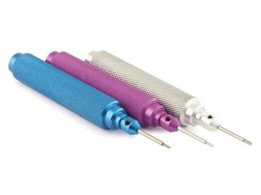 NSR N4417 Aluminium Wrench 2.0mm with 9mm hexagon for nut LISTING FOR 1x WENCH