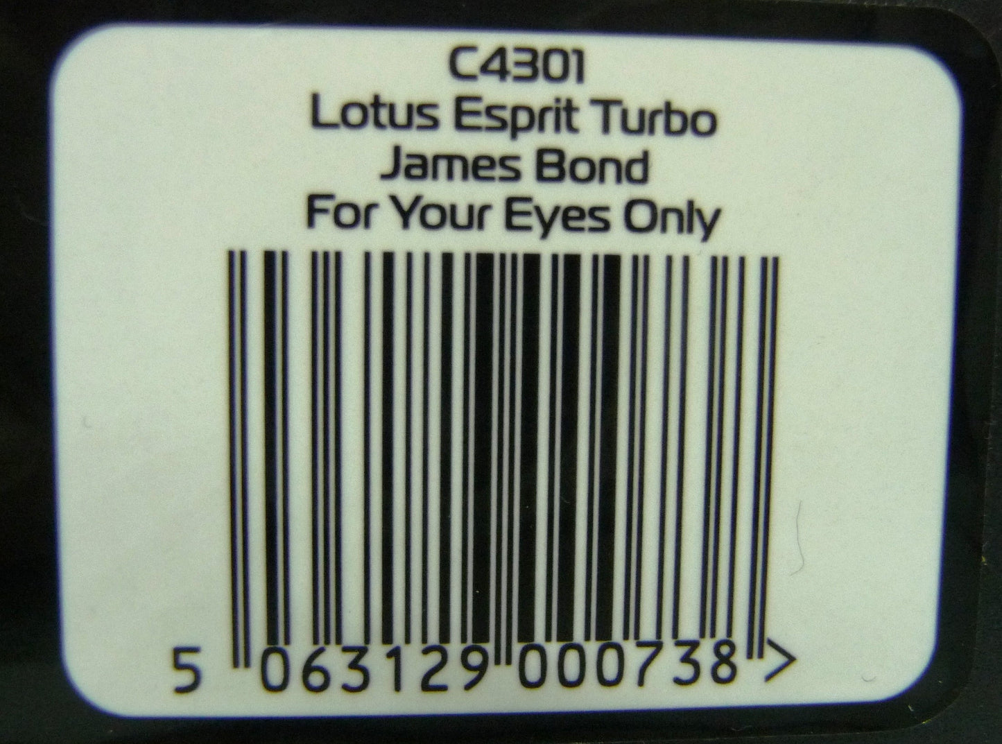 Scalextric - C4301 James Bond Lotus Esprit