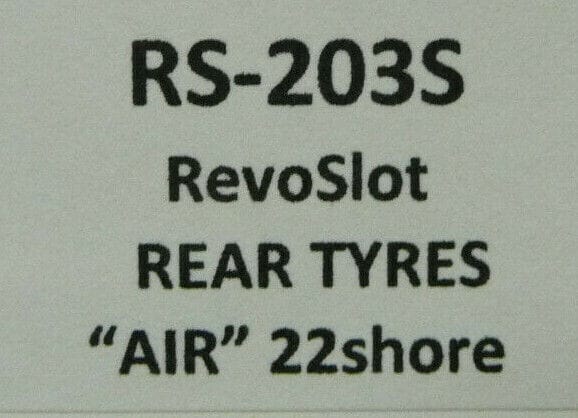 RevoSlot RS-203S RevoSlot Rear Tyres AIR 22shore