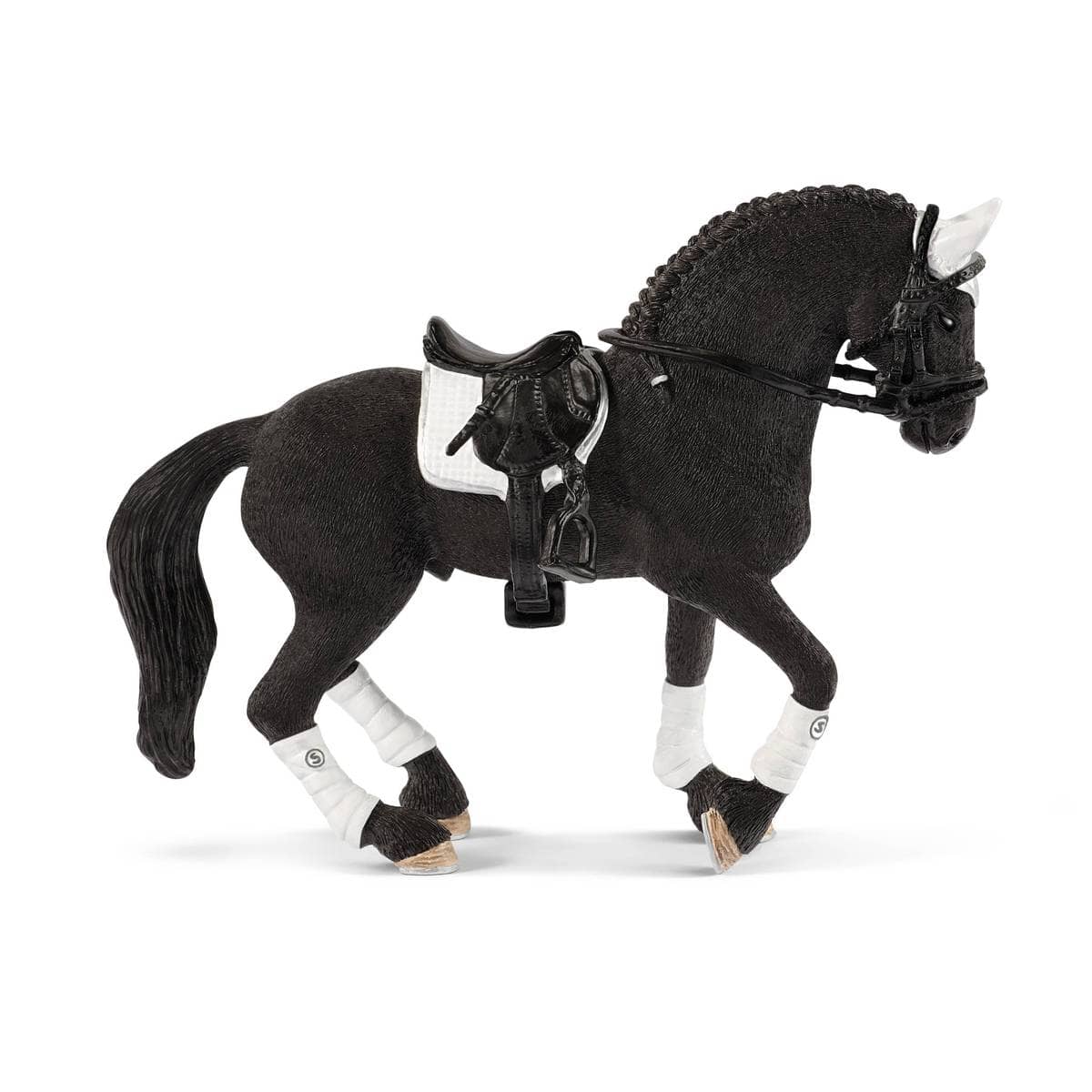 Schleich - Frisian Stallion Riding Tournament Horse Figurine