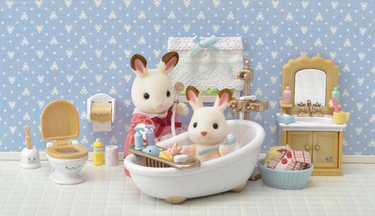 Sylvanian Families - Country Bathroom Set