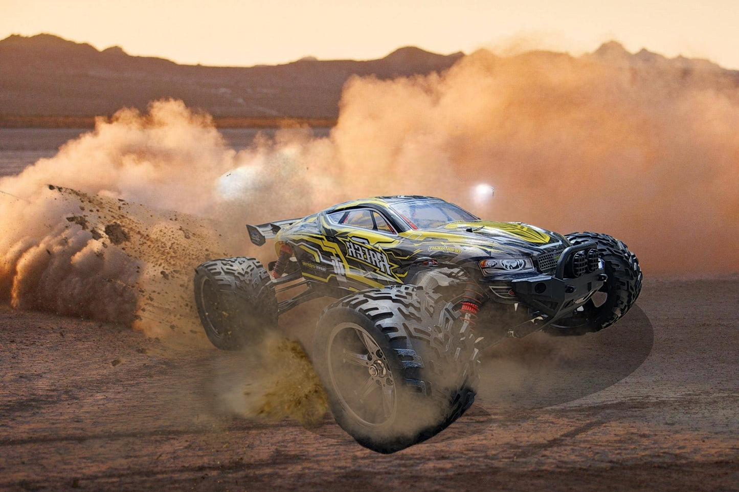 Tornado RC 1:12 Radio Control Truggy RTR V2 Yellow