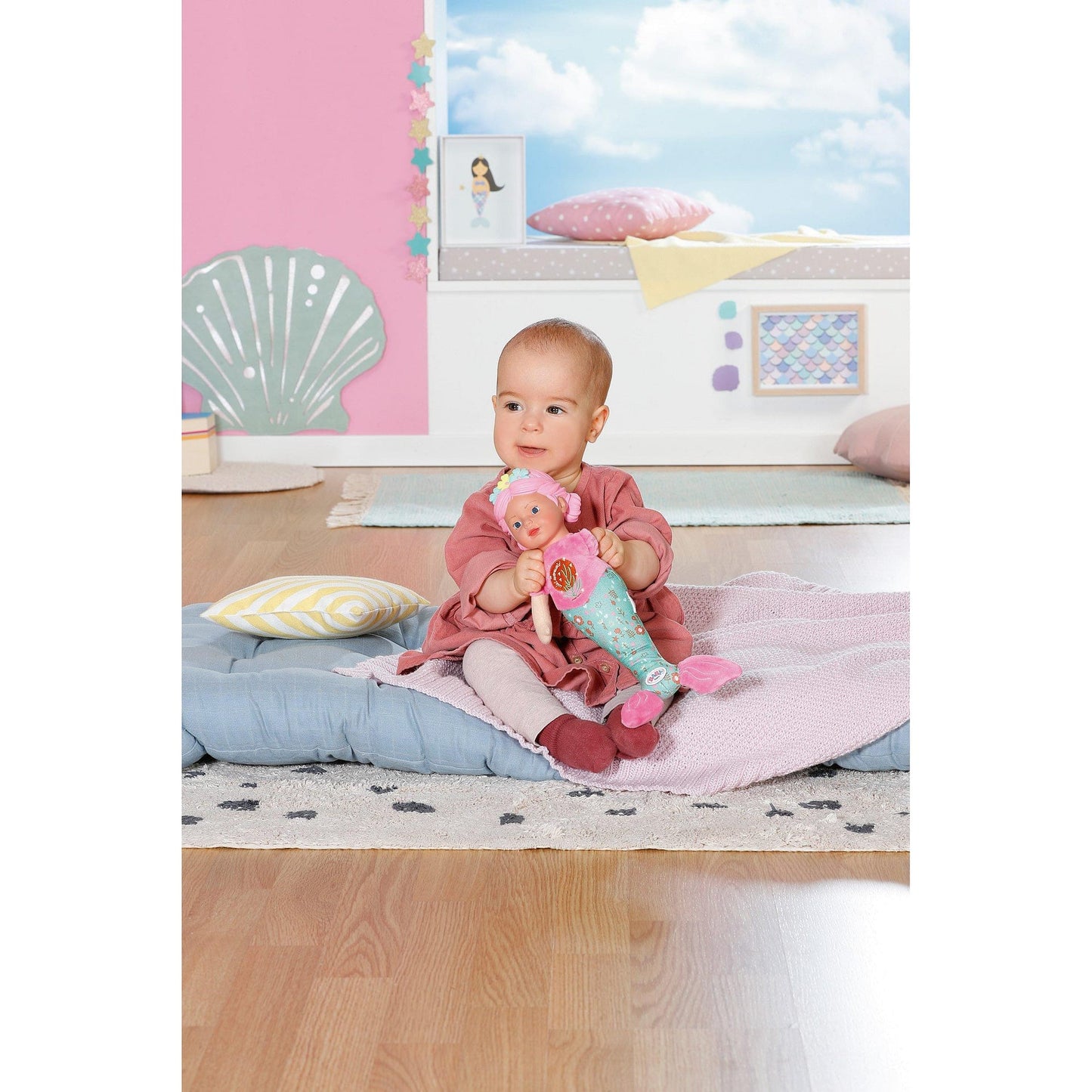 Baby Born - Cuddly Mermaid For Babies 30cm