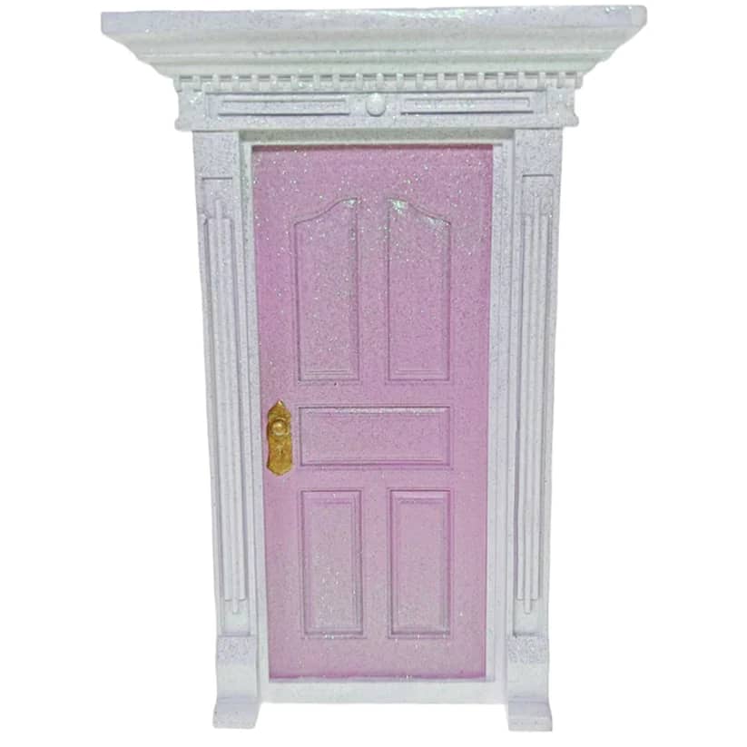 Cotton Candy - Light Pink Glitter Secret Fairy Door