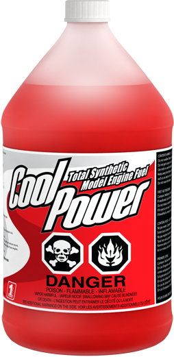 COOL POWER FUEL 20% NITRO 22% LOW VISCOSITY SYNTHETIC OIL 3.78LT