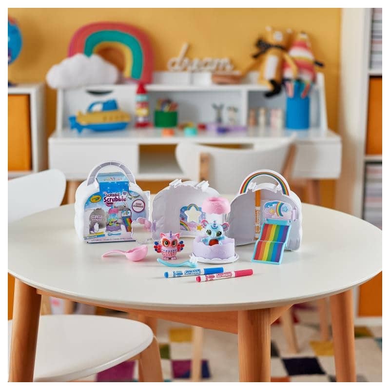 Crayola Scribble Scrubbie Peculiar Pets Cloud Club House