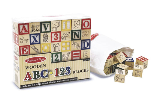 Melissa & Doug - Abc 123 Blocks
