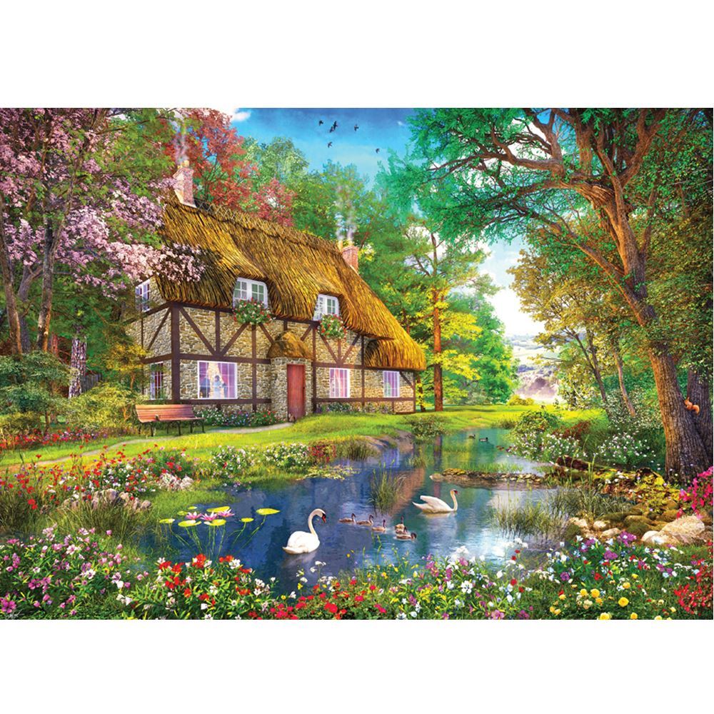 Holdson - Summer Home - Cottage Charmers Jigsaw Puzzle 1000 Pieces