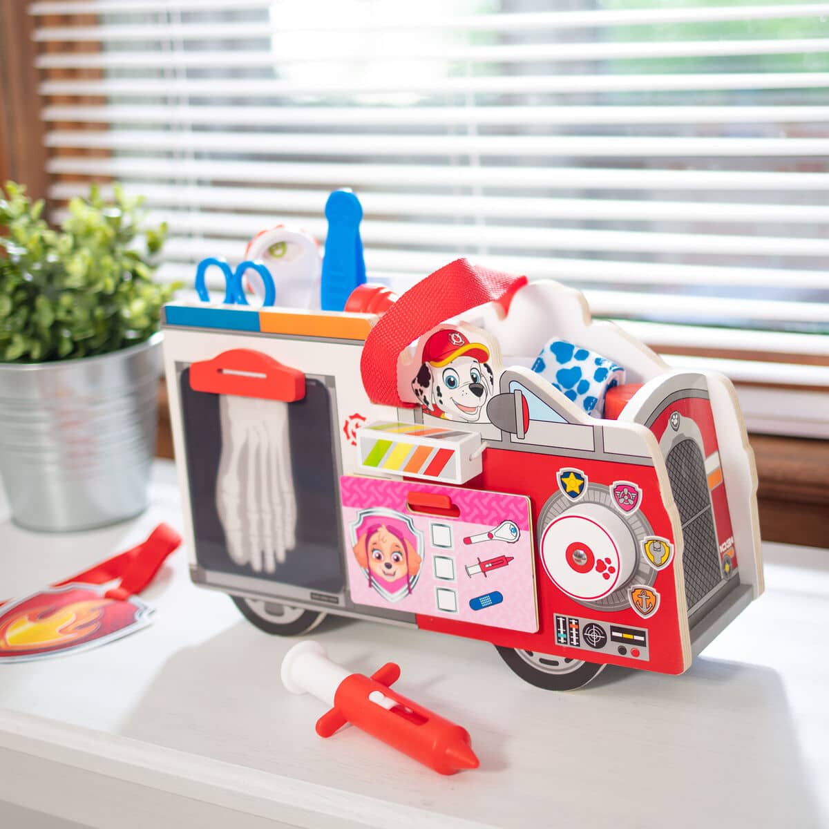 Paw Patrol - Marshalls Wooden Rescue Caddy - Melissa & Doug