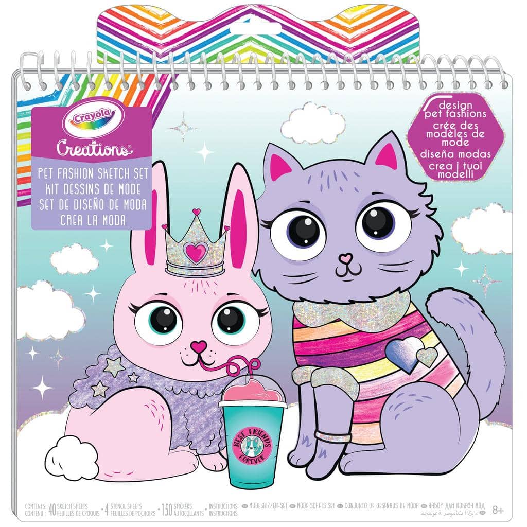 Crayola Creations Pet Fashion Sketch Set