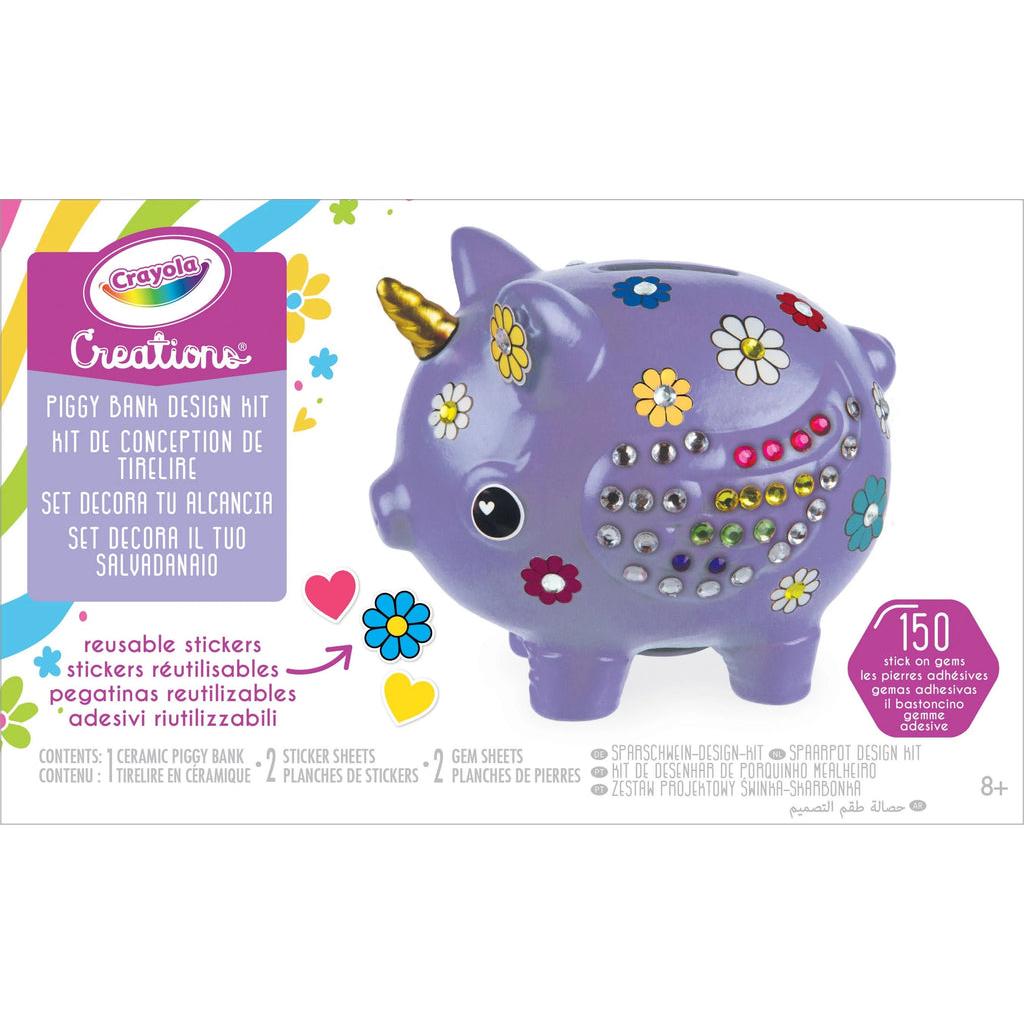 Crayola - Crayola Creations Piggy Bank Design Kit