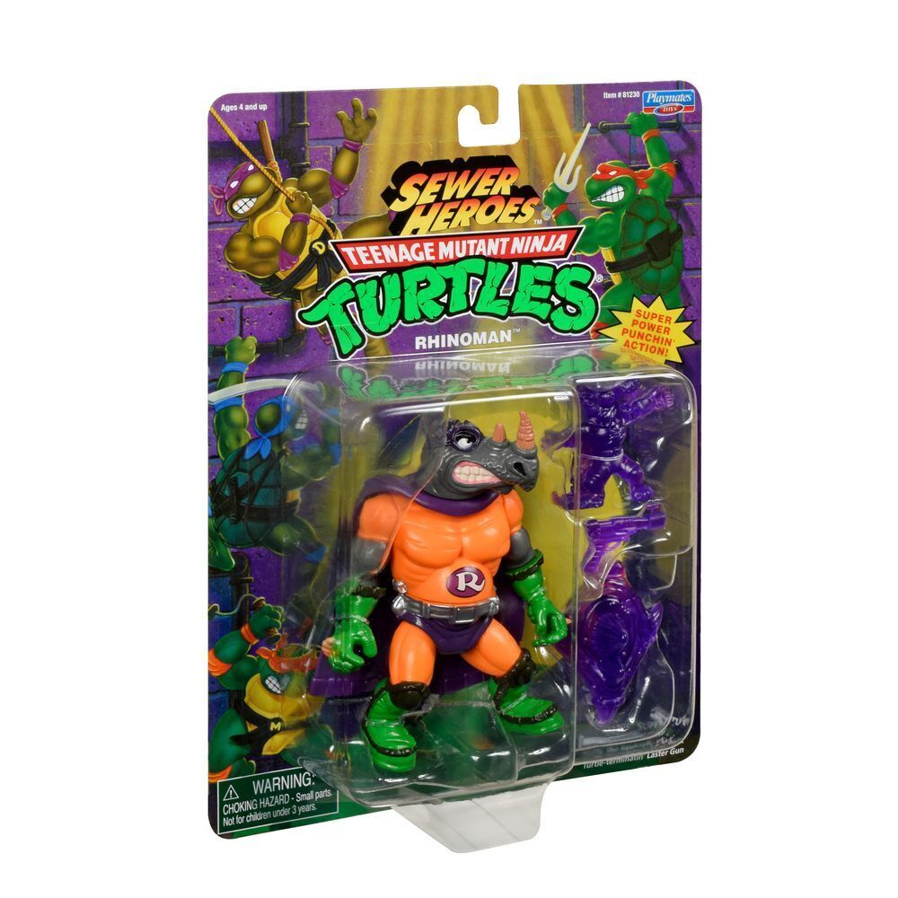 Tmnt - Teenage Mutant Ninja Turtles 1993 Classic Collection Sewer Heroes 4 Pack