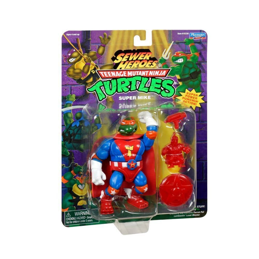 Tmnt - Teenage Mutant Ninja Turtles 1993 Classic Collection Sewer Heroes 4 Pack