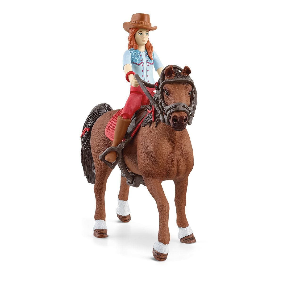 Schleich - Horse Club Hannah & Cayenne Animal Playset