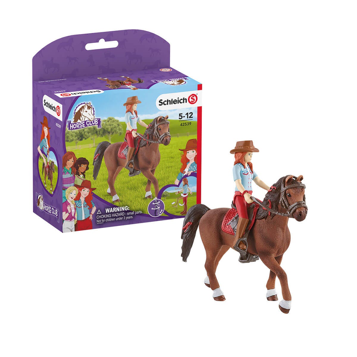 Schleich - Horse Club Hannah & Cayenne Animal Playset