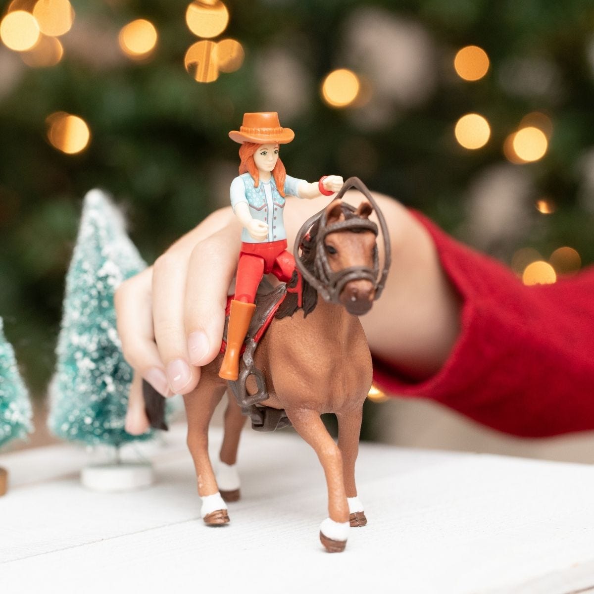 Schleich - Horse Club Hannah & Cayenne Animal Playset