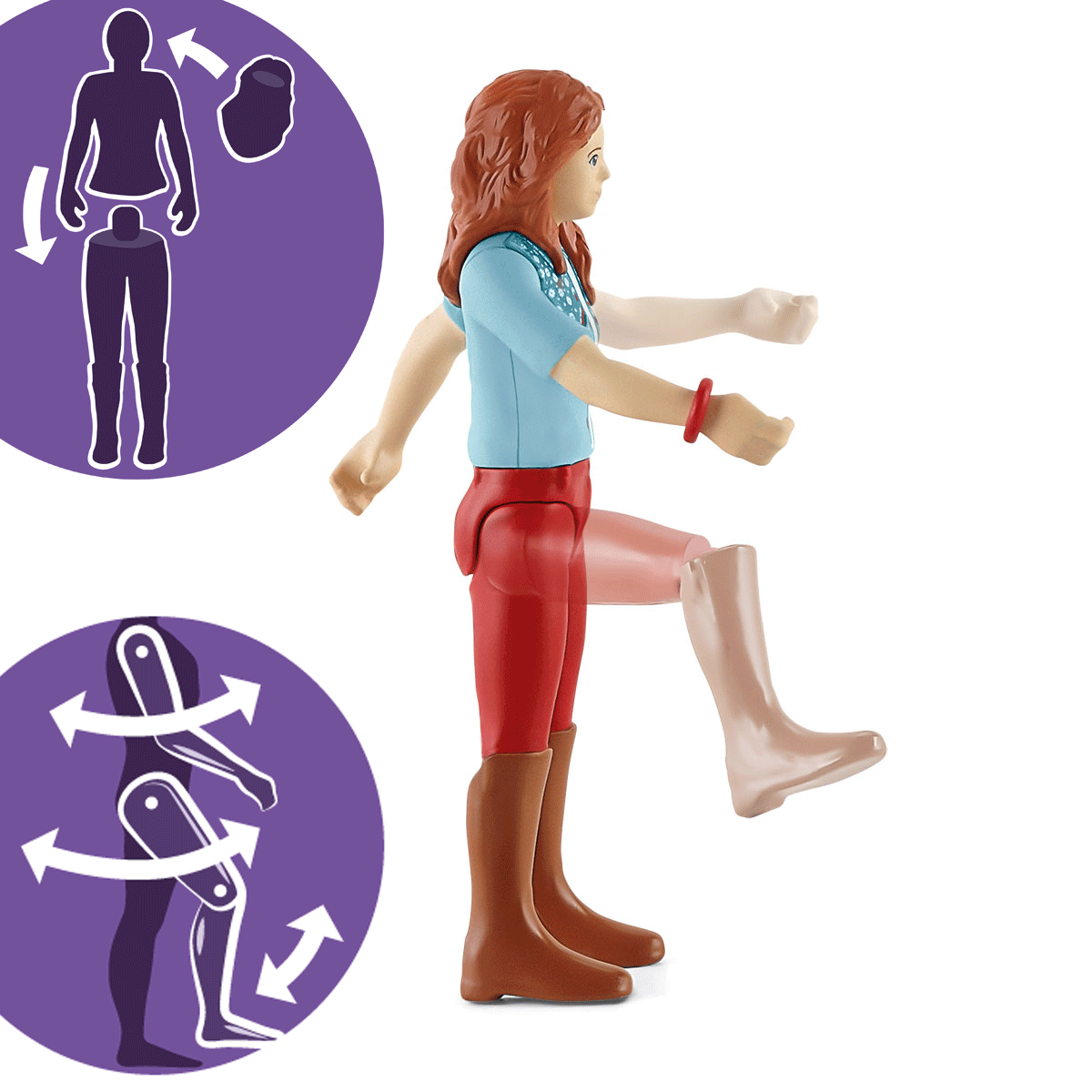 Schleich - Horse Club Hannah & Cayenne Animal Playset