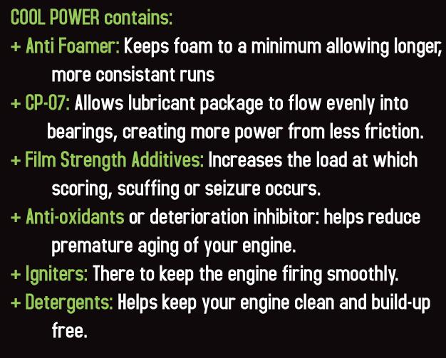 COOL POWER HIGH VISCOSITY SYNTHETIC OIL BLUE 1LT