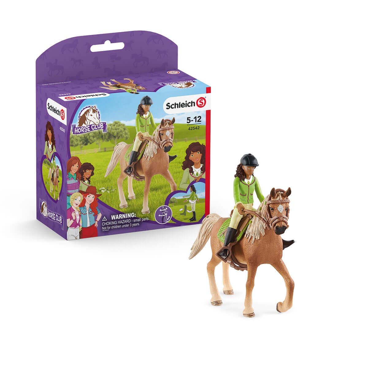 Schleich - Horse Club Sarah &amp; Mystery Animal Playset