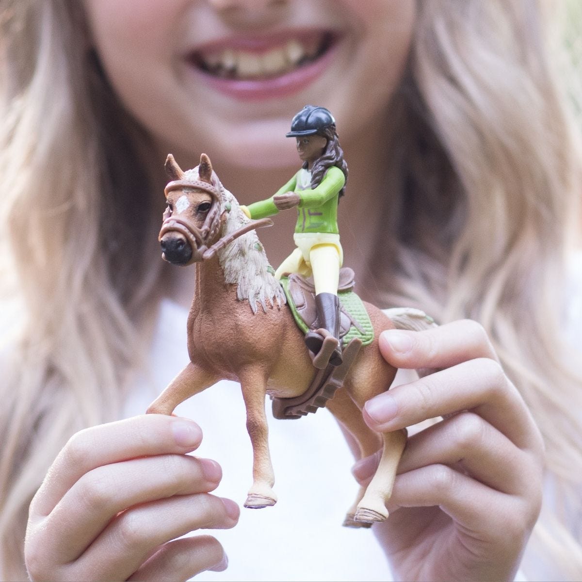 Schleich - Horse Club Sarah &amp; Mystery Animal Playset