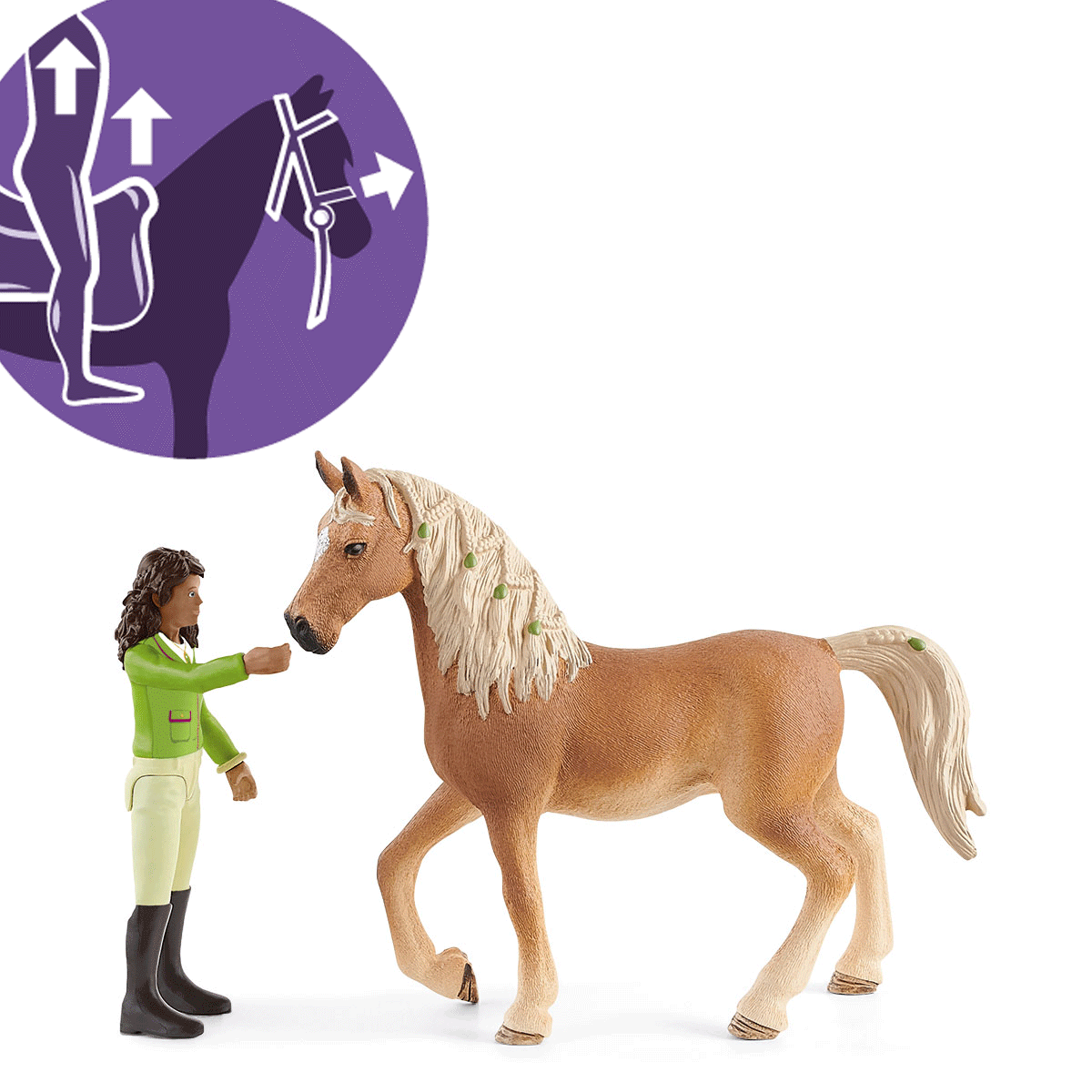 Schleich - Horse Club Sarah &amp; Mystery Animal Playset