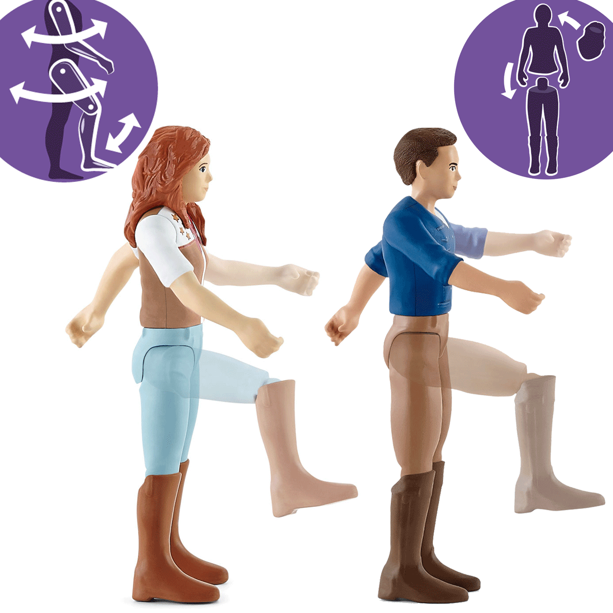 Schleich - Horse Adventures With Car And Trailer Animal Figurine Playset