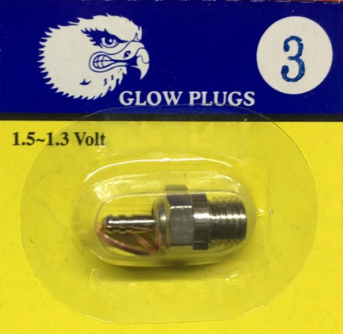 EAGLE GLOW PLUG #3 HOT SUIT CAR/BUGGY/PLANE