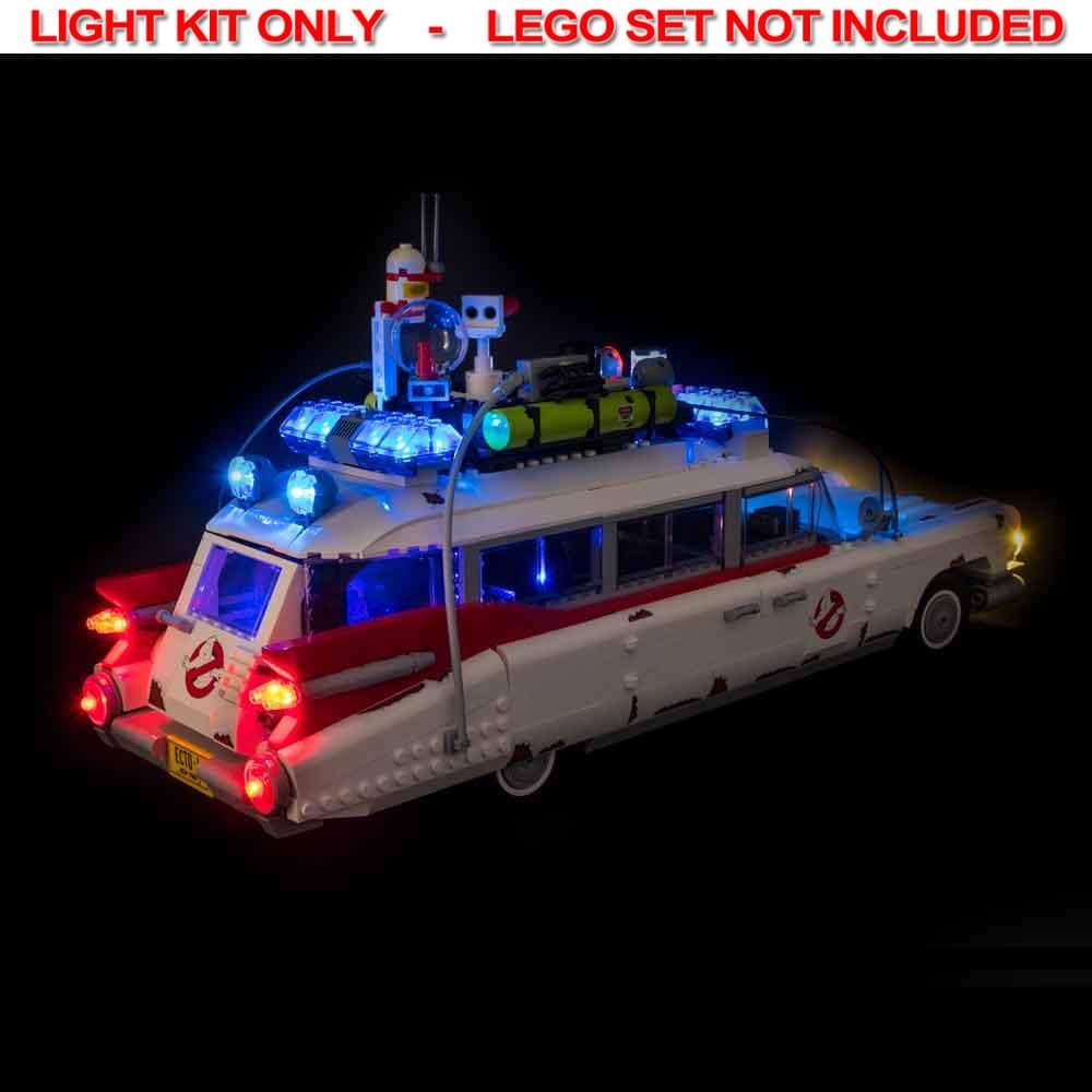 Light My Bricks - LIGHT KIT for LEGO Ghostbusters Ecto-1 10274 Light &amp; Sound &amp; Remote Control Kit